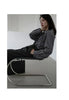 Korean Oversized Blouse with Detachable Tie for Women
