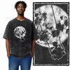 Printed Cotton Acid Washed Astronaut T-Shirt for Men