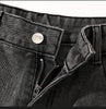 Loose Polyester Men's Jeans for Casual Spring and Autumn