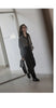 Korean Oversized Blouse with Detachable Tie for Women