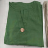 VEITCHE Women's V-Neck Cotton Linen Casual Blouse