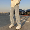 Y2K Embroidered Straight Denim Jeans for Men