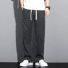 Men's Summer Loose Lyocell Jeans with Drawstring Waist