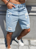 Water Buffalo Denim Casual Shorts for Men - Summer Style