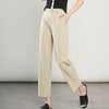 High-Waisted Lightweight Cropped Pants for Women
