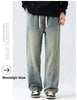 Men's Casual Loose Straight Jeans - 100% Cotton