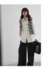 Korean Oversized Blouse with Detachable Tie for Women