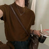 Knitted Women's Short Sleeve Vest Sweater Blouse