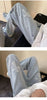 Y2K Embroidered Straight Denim Jeans for Men