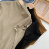 Mock Neck Solid Knit Vest for Office Ladies