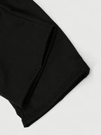 Men's Black Gothic Jogging Pants for Autumn and Winter
