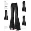High Waist Vintage Slim Micro-flare Jeans for Women