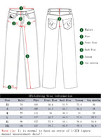 Loose Wide Leg Jeans for Men in Black and Gray