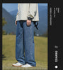 Loose Polyester Men's Jeans for Casual Spring and Autumn