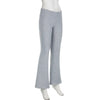 Flare Bootcut Pants for Women - Slim Low-Waisted Design