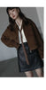 Korean Oversized Blouse with Detachable Tie for Women