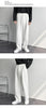 Men's White Baggy Wide Pants for Casual Spring Wear