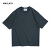 WAVLATII 260 GSM Casual Oversized T-Shirts for Men