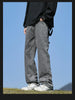 Loose Polyester Men's Jeans for Casual Spring and Autumn