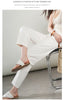 High-Waisted Lightweight Cropped Pants for Women