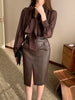 Chiffon Vintage Bow Blouse for Women - Casual Office Top