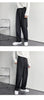 Men's White Baggy Wide Pants for Casual Spring Wear