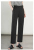 High-Waisted Lightweight Cropped Pants for Women