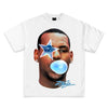 Vintage Hip-Hop Graphic T-Shirt for Men - Cotton Tee