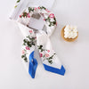 Fashion Gorgeous Printing Mesh Red Style Contrast Color Silky Scarf